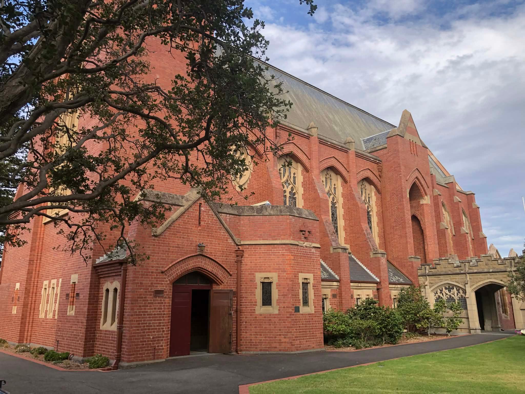Exterior of the Chapel of All Saints at Geelong Grammar School