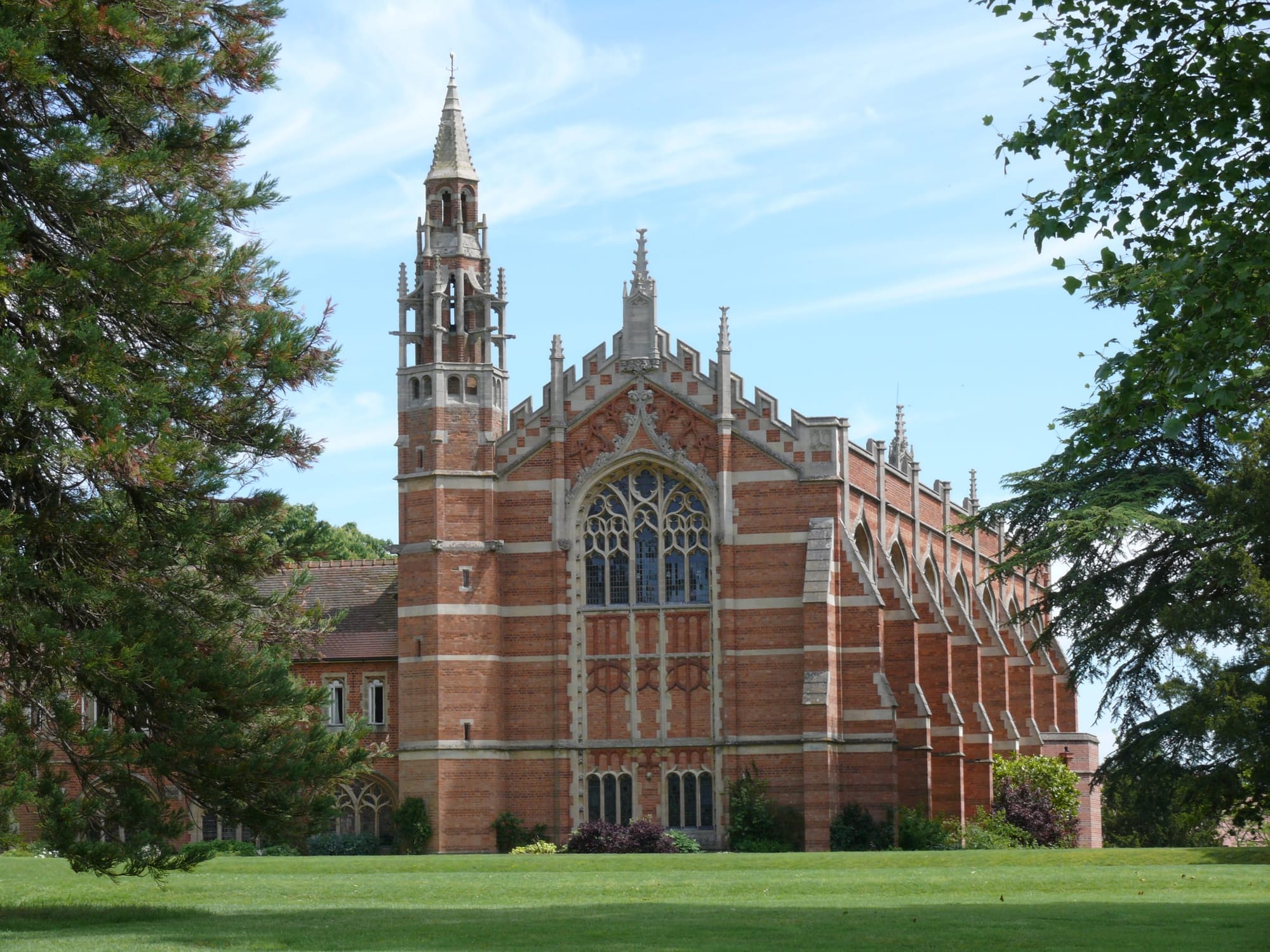 The chapel at Radley College seen from the west