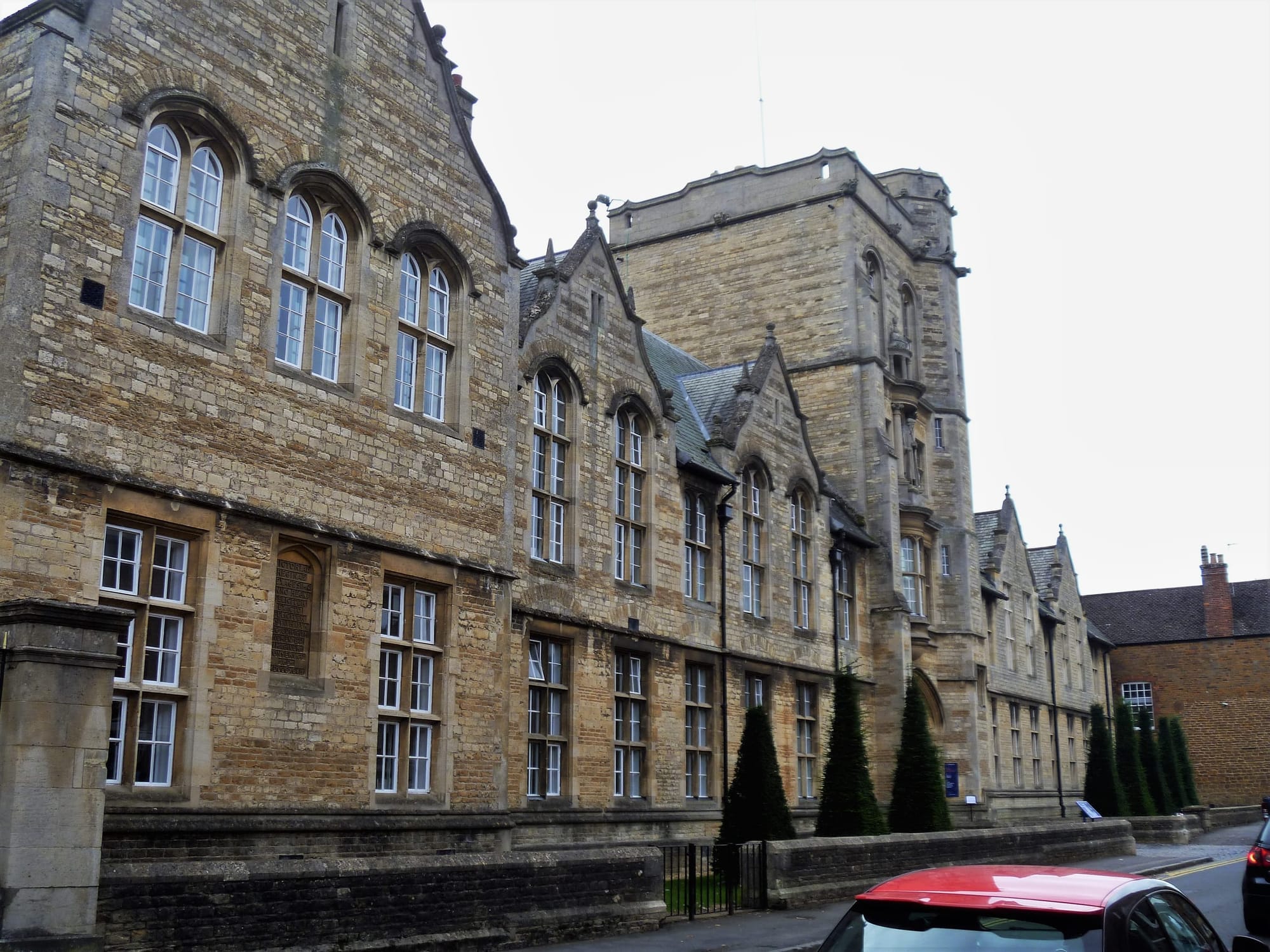 Historic stone buildings of Uppingham School